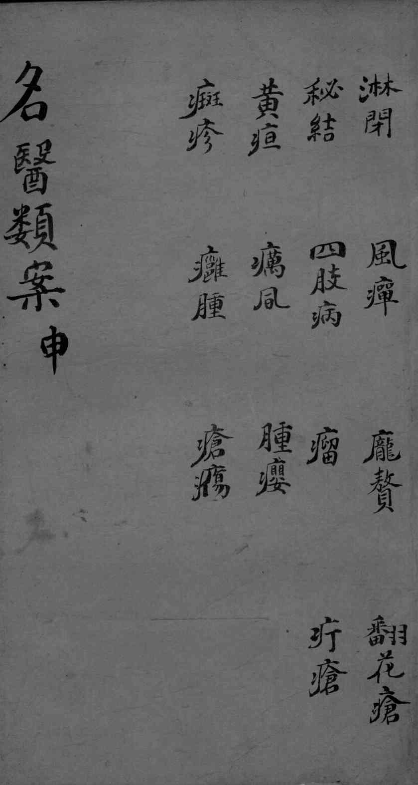 名医类案  卷9